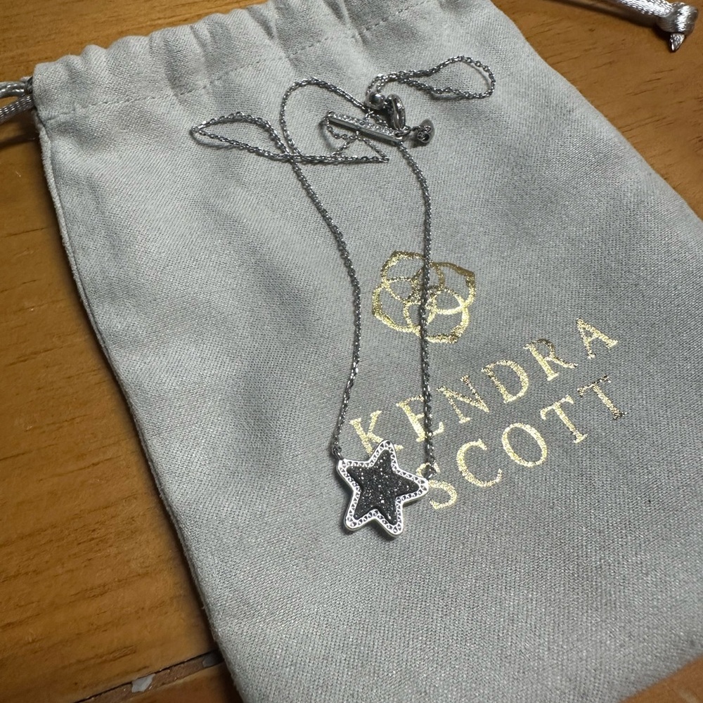 Kendra Scott Silver Star Necklace